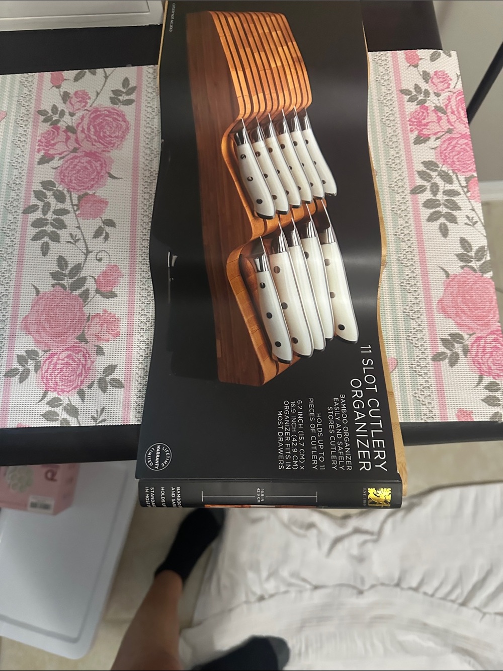 Sabatier 11-Slot Cutlery Organizer NWT - Picture 3 of 6